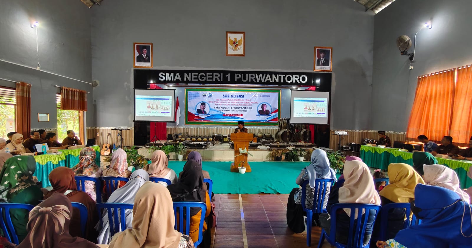 SMAN 1 Purwantoro Gelar Sosialisasi TKA 2025, Libatkan Orang Tua/Wali untuk Sukseskan Jalur PTN
