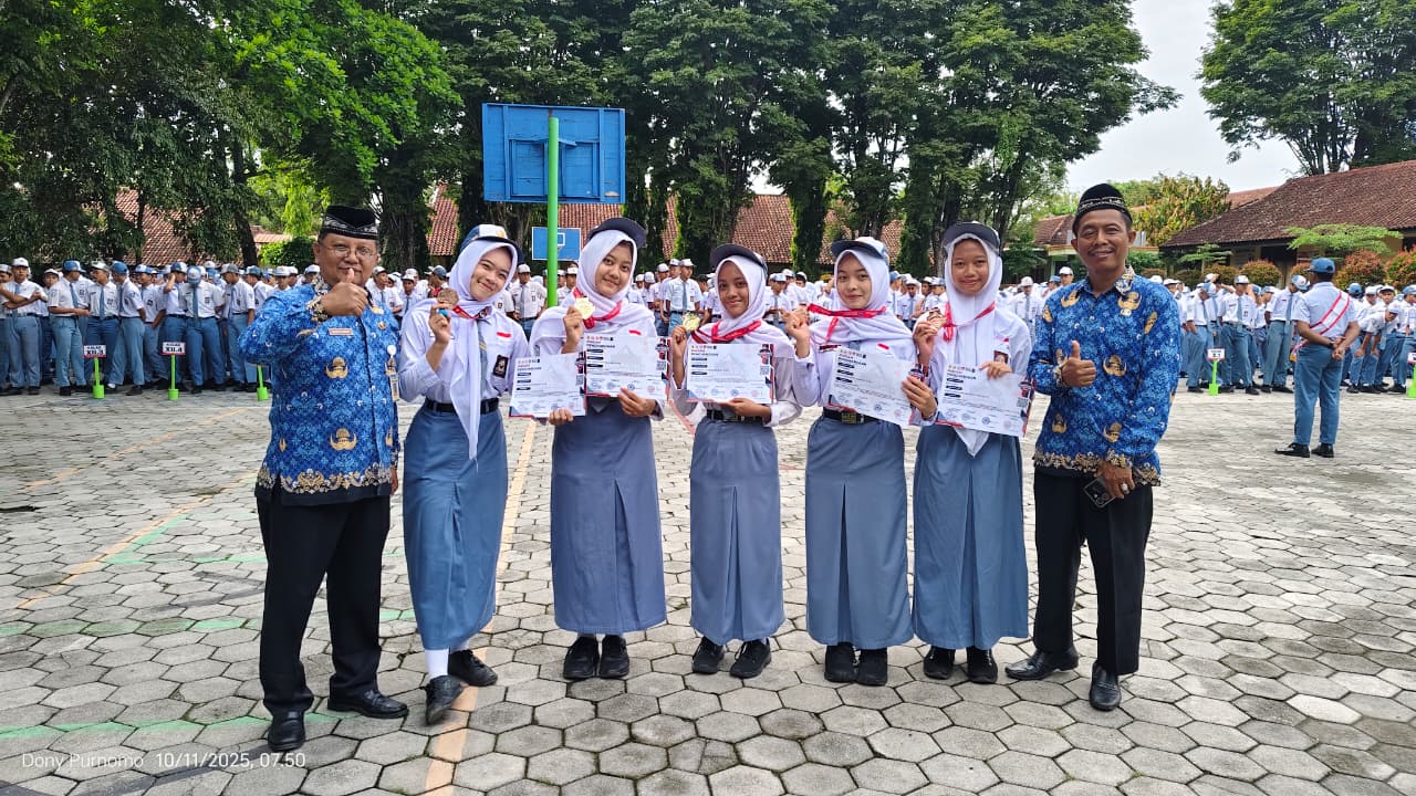 Buktikan Prestasi, Sebulan SMAN 1 Purwantoro Raih 22 Medali