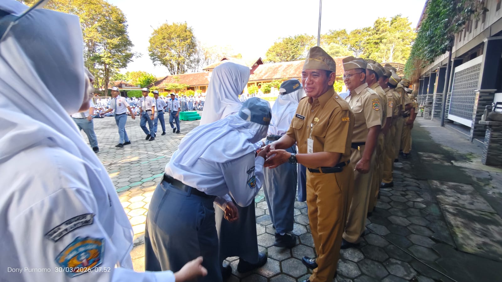 SMAN 1 Purwantoro Gelar Halal Bihalal, Perkuat Silaturahmi Warga Sekolah